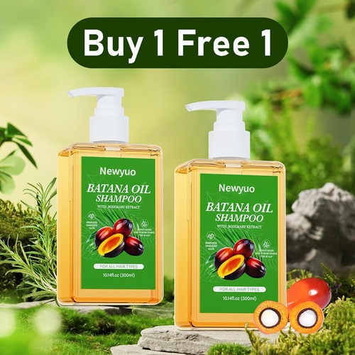 Newyuo Batana Oil & Rosemary Shampoo - Nourishing Volumizing Shampoo for Men and Women - Cleanses the scalpļ¼Reduces hair loss, repairs damage and aids hair growth