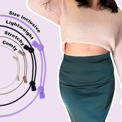 🌈Juxek: Lightweight Band for Effortless Fashion Hacks! 🛍️ Tuck, Crop, Shorten