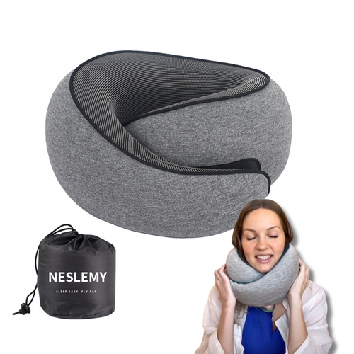 ✈️NESLEMY™ Travel Neck Pillow - 👋Bid Farewell to Neck Strain During Travels!