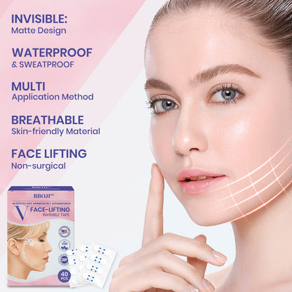 🎉NEW YEAR SALE - 50% OFF!🎁Give the Gift of Beauty in 2025 with BBOJI™ V-Face Tape for a Stunning Look.💄Hurry Now!🐰