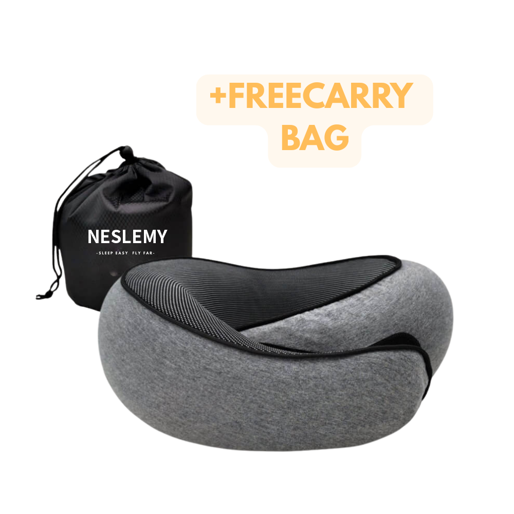 ✈️NESLEMY™ Travel Neck Pillow - 👋Bid Farewell to Neck Strain During Travels!