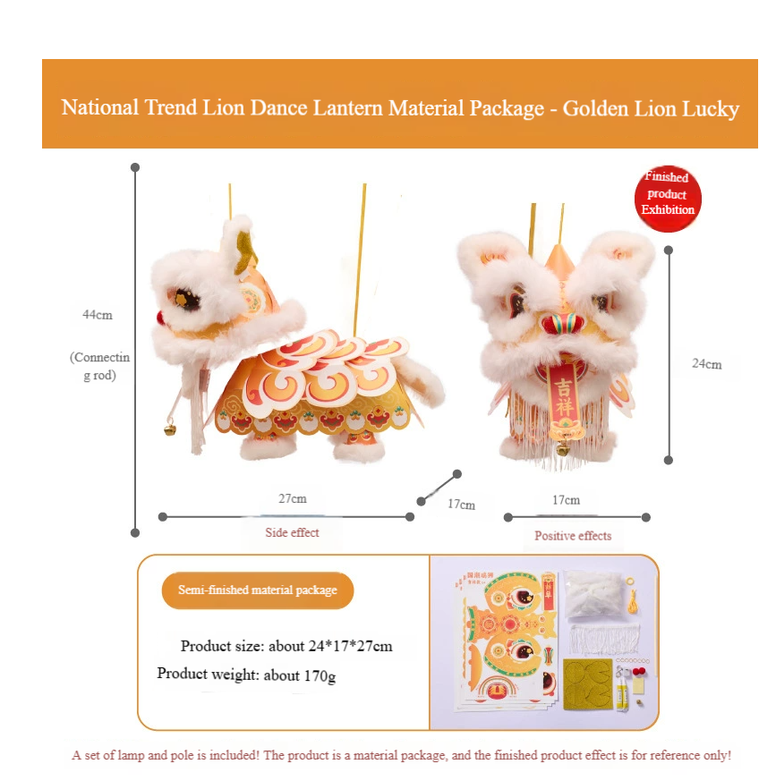 🦁🎑 Chinese Lion Dance Lantern | Perfect for Mid-Autumn & Lunar New Year 🌕🧧